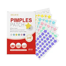 240er Pimple Patch Set – Herz-, Stern-, Blumen- & Rundformen